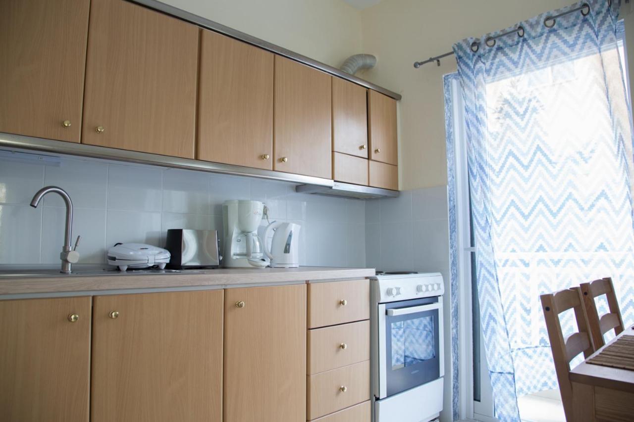 Blue Theros Apartments Dioniszíu-part Kültér fotó